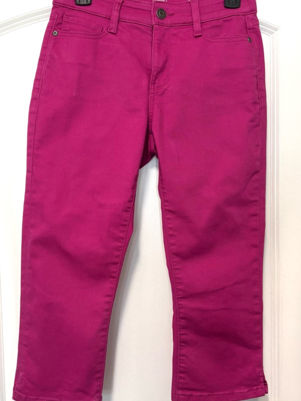 St. John's Bay Hot Pink Denim Crop Pants